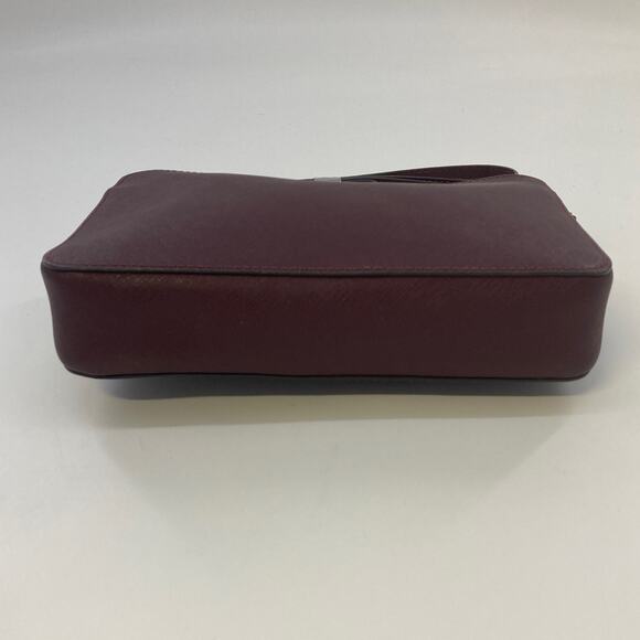 MICHAEL KORS, SMALL WINE SAFFIANO LEATHER CROSSBODY BAG - Picture 9 of 14